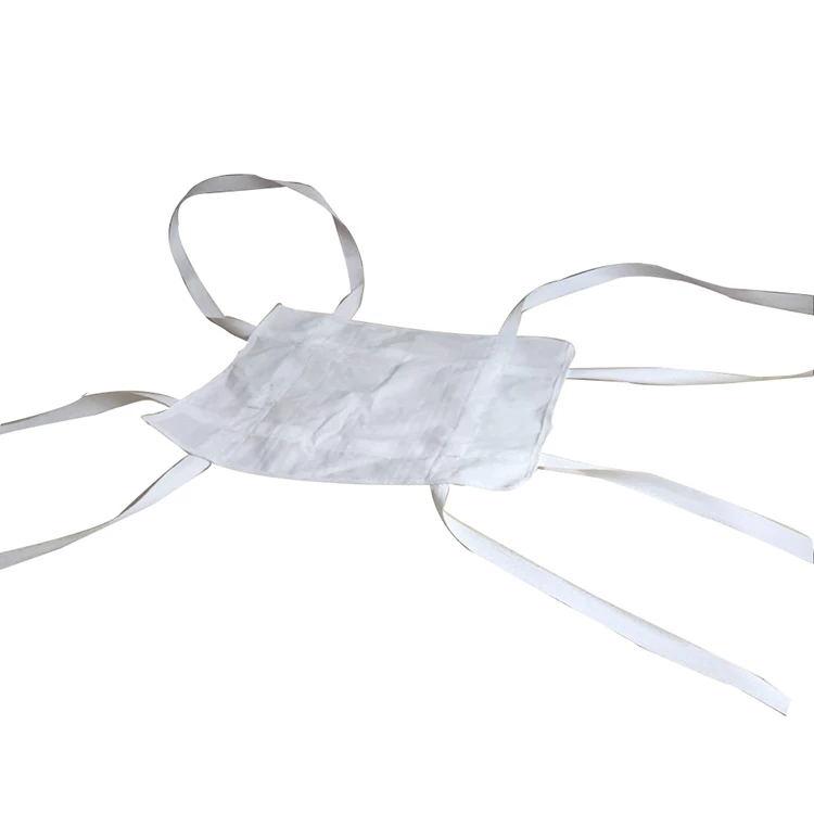White Polypropylene Sling Bag for Custom Transport Packing — detail view 1