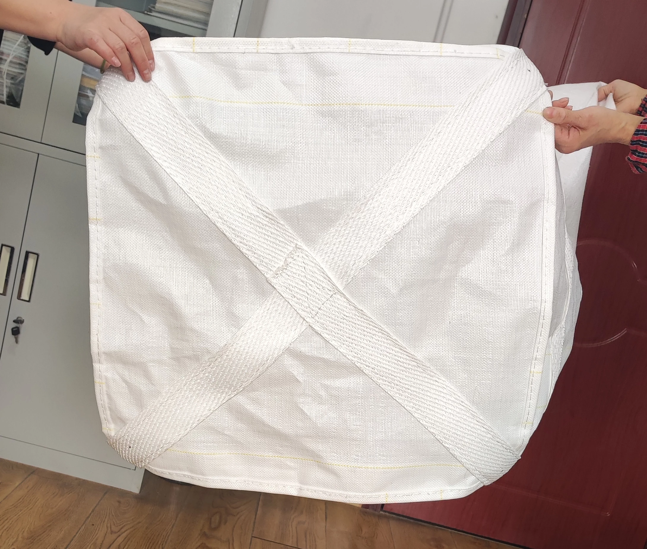 Uncoated Sand Packing FIBC with 60x60x60 Size Reference — detail view 4