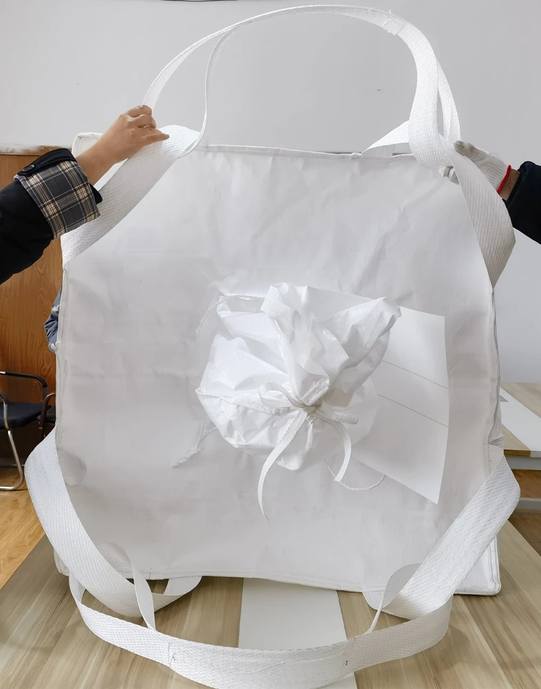 Fly Ash Packing Bag with Filler Cord, 95x95x110 — detail view 6