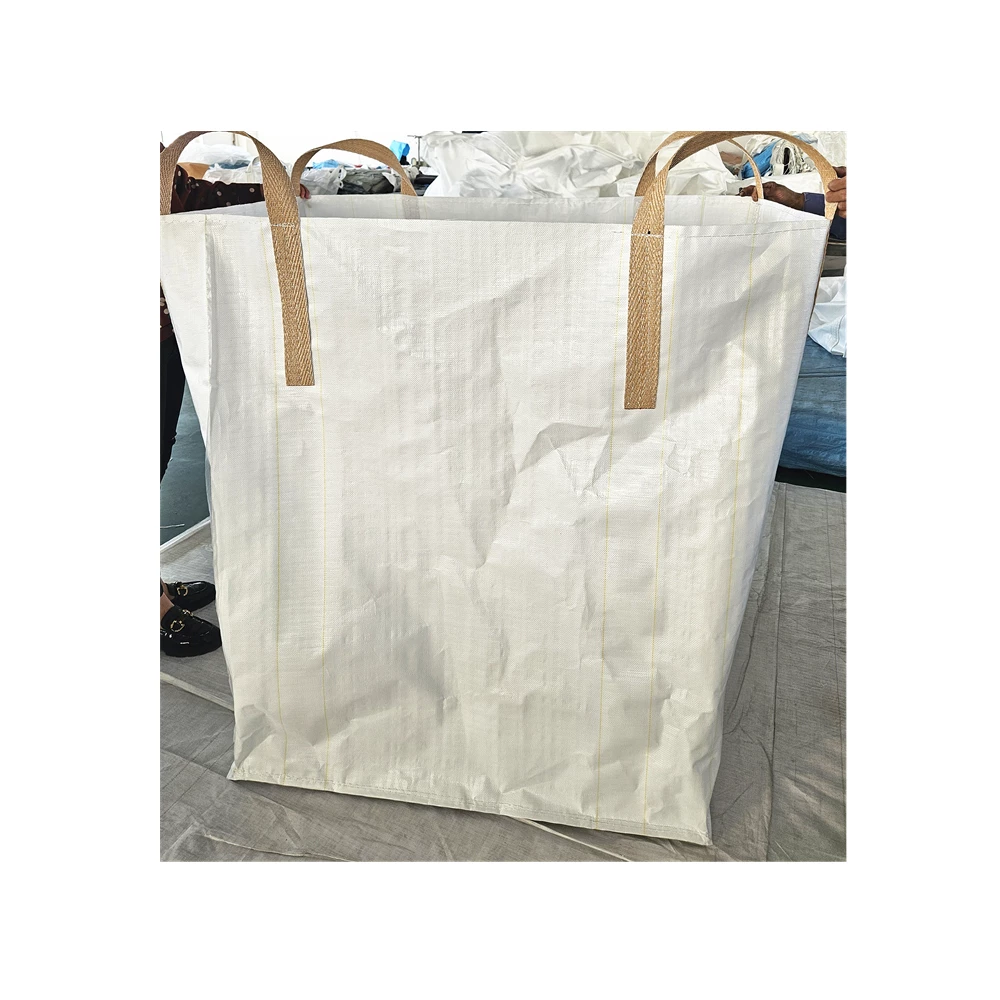 Open-Top Tubular FIBC 95 x 95 x 110cm with Flat Base — detail view 1