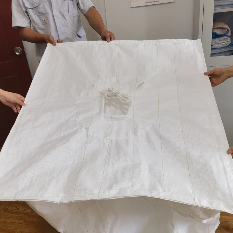 95x95x110 cm Fertilizer Baffle Bag with Skirt Filling Access — detail view 4