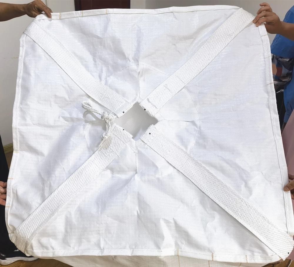 Skirt-Top U-Panel FIBC for Chemical Packing with Discharge Spout — detail view 6