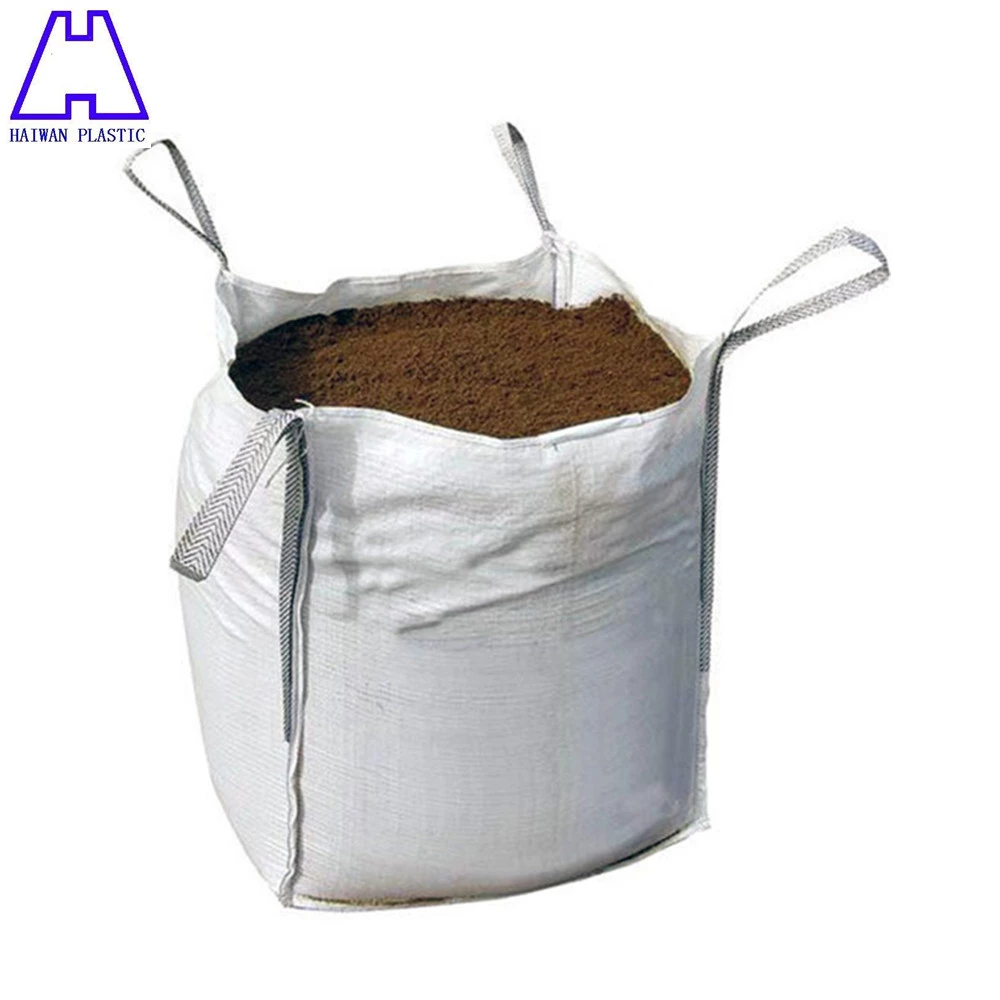White U-Panel Bulk Bag for Grain and Sand Packing — detail view 2