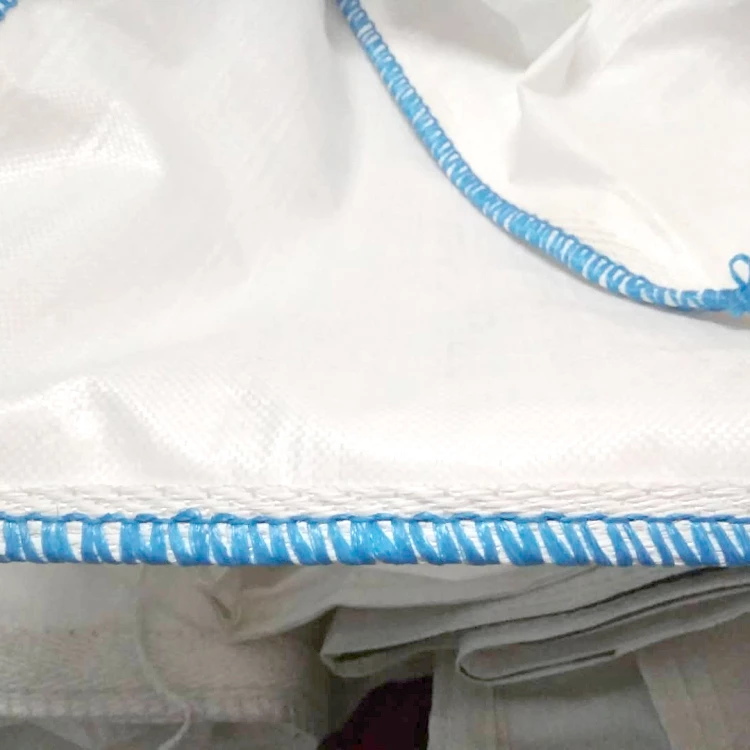 Two-Loop White U-Panel Bulk Bag with Filling Skirt — detail view 3