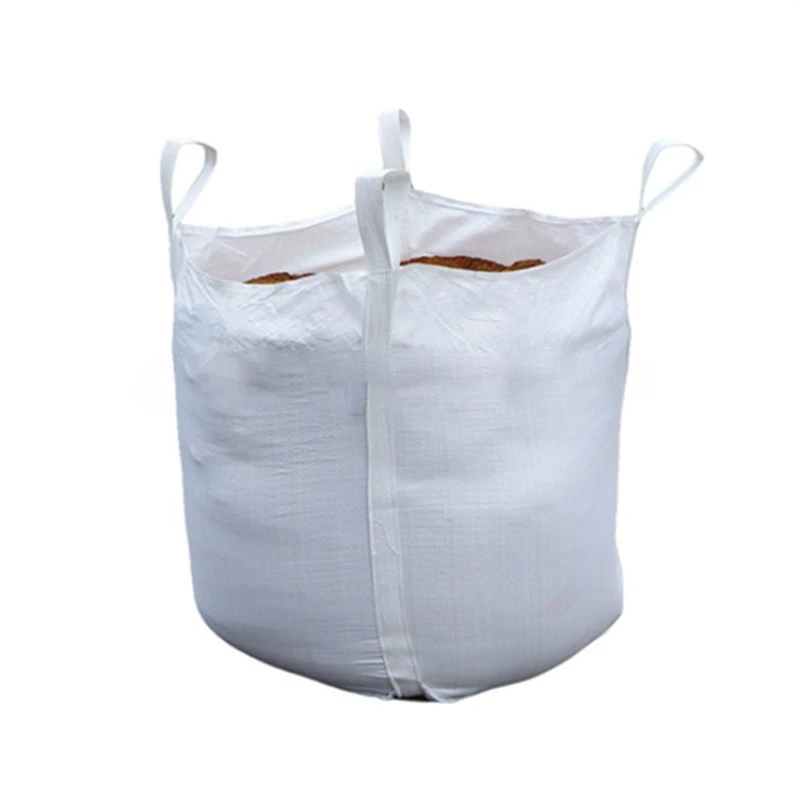 White U-Panel Bulk Bag for Grain and Sand Packing — detail view 1