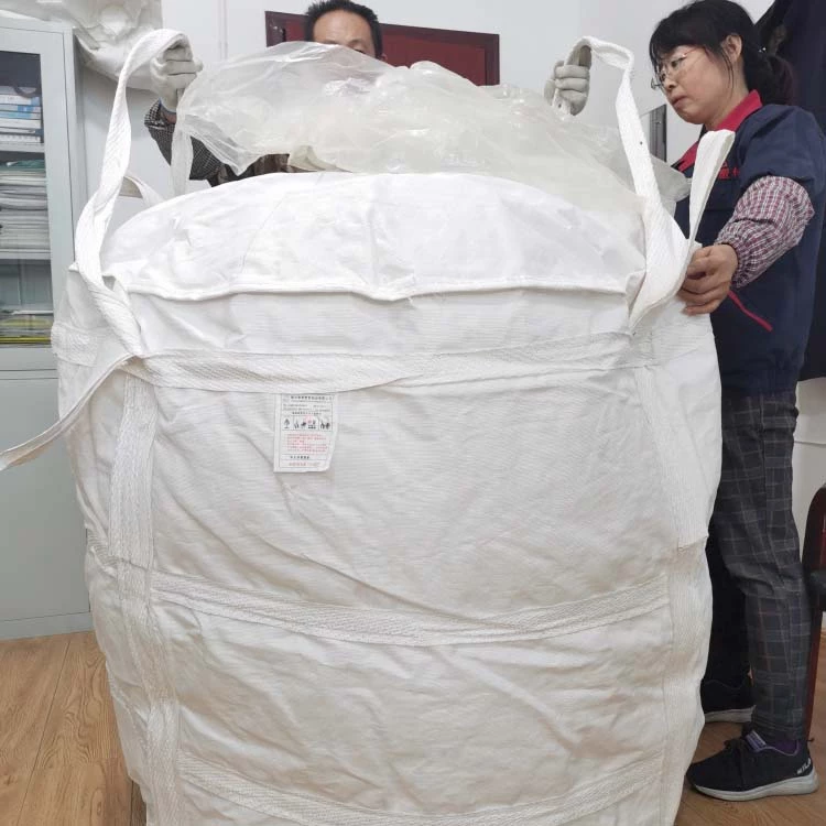 Inside-Coated Tubular Polypropylene FIBC with Skirt Top and Flat Base — detail view 1