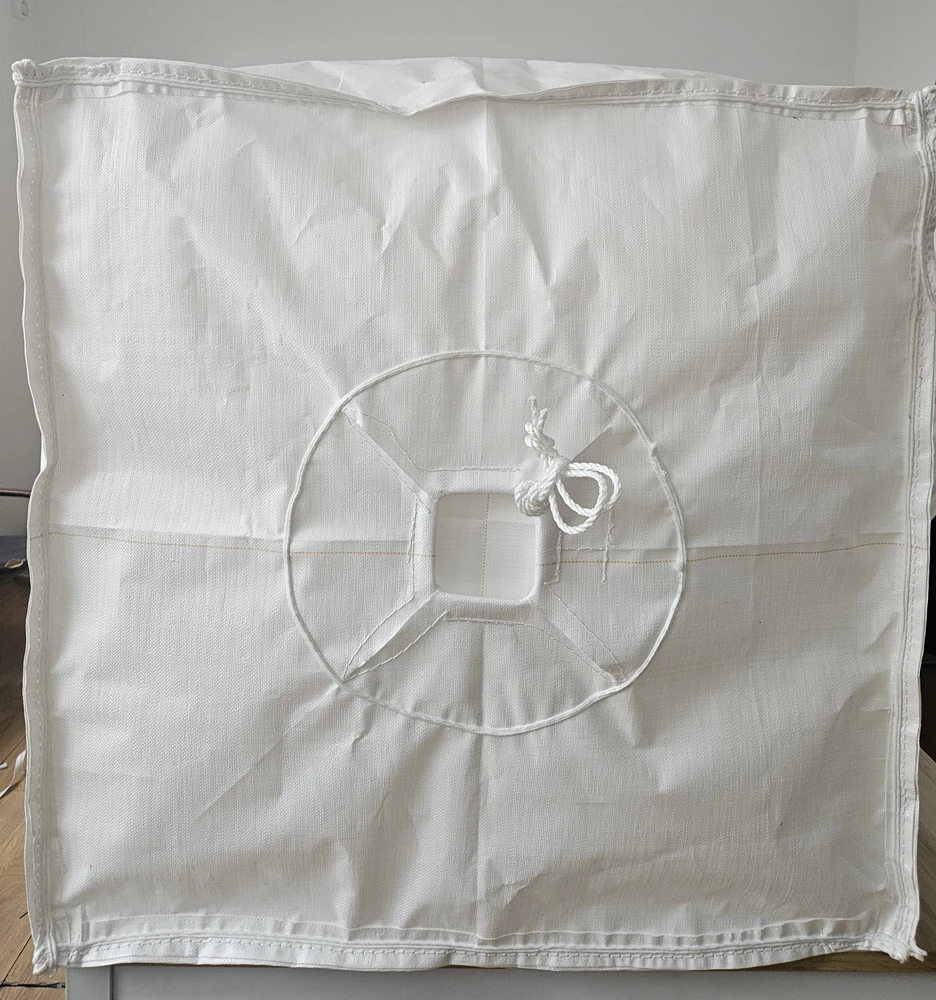 Coated U-Panel Bulk Bag 90 x 90 x 130 in White PP — detail view 6