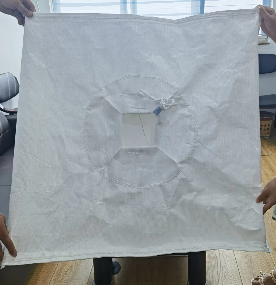 White Uncoated Polypropylene Coffee Packaging Bag with Sling Designation — detail view 3