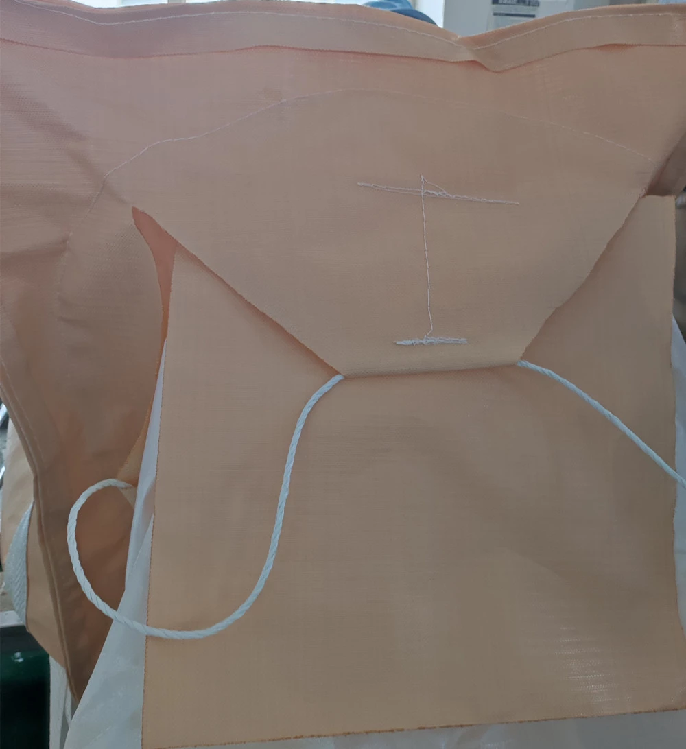 Beige U-Panel Industrial Bag with Custom Offset Printing — detail view 5
