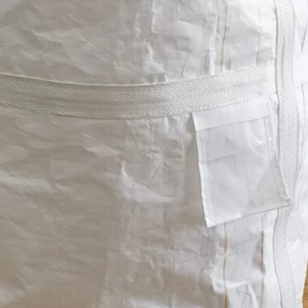 Kunststoffausgekleideter Schlauch-Zementsack 120 x 140 mit flachem Boden — detail view 4