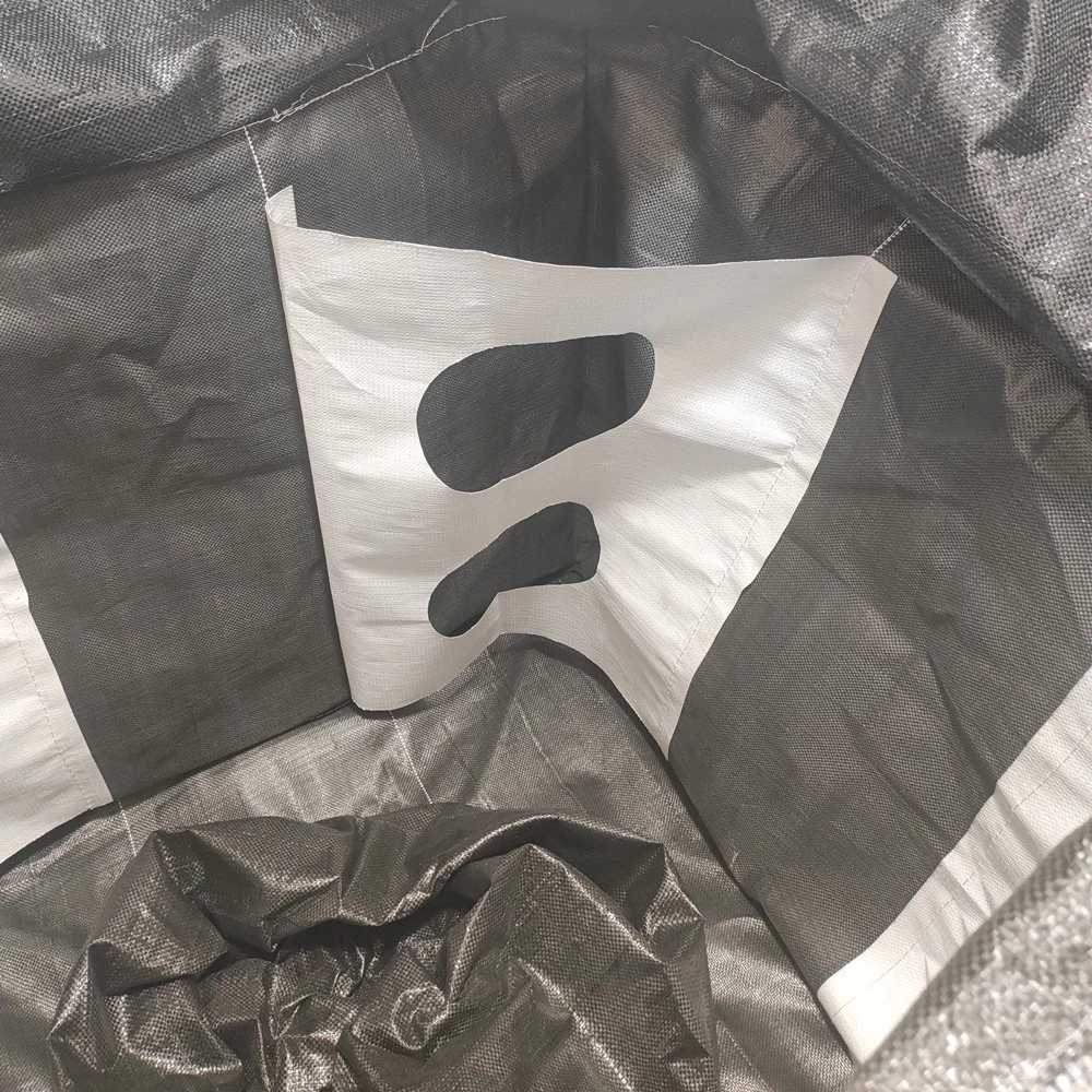Black Potato Bulk Bag with Cross-Corner Loops — detail view 6