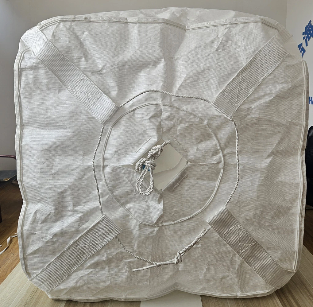 Coated White Tubular Jumbo Bag 90 x 90 x 120 — detail view 5