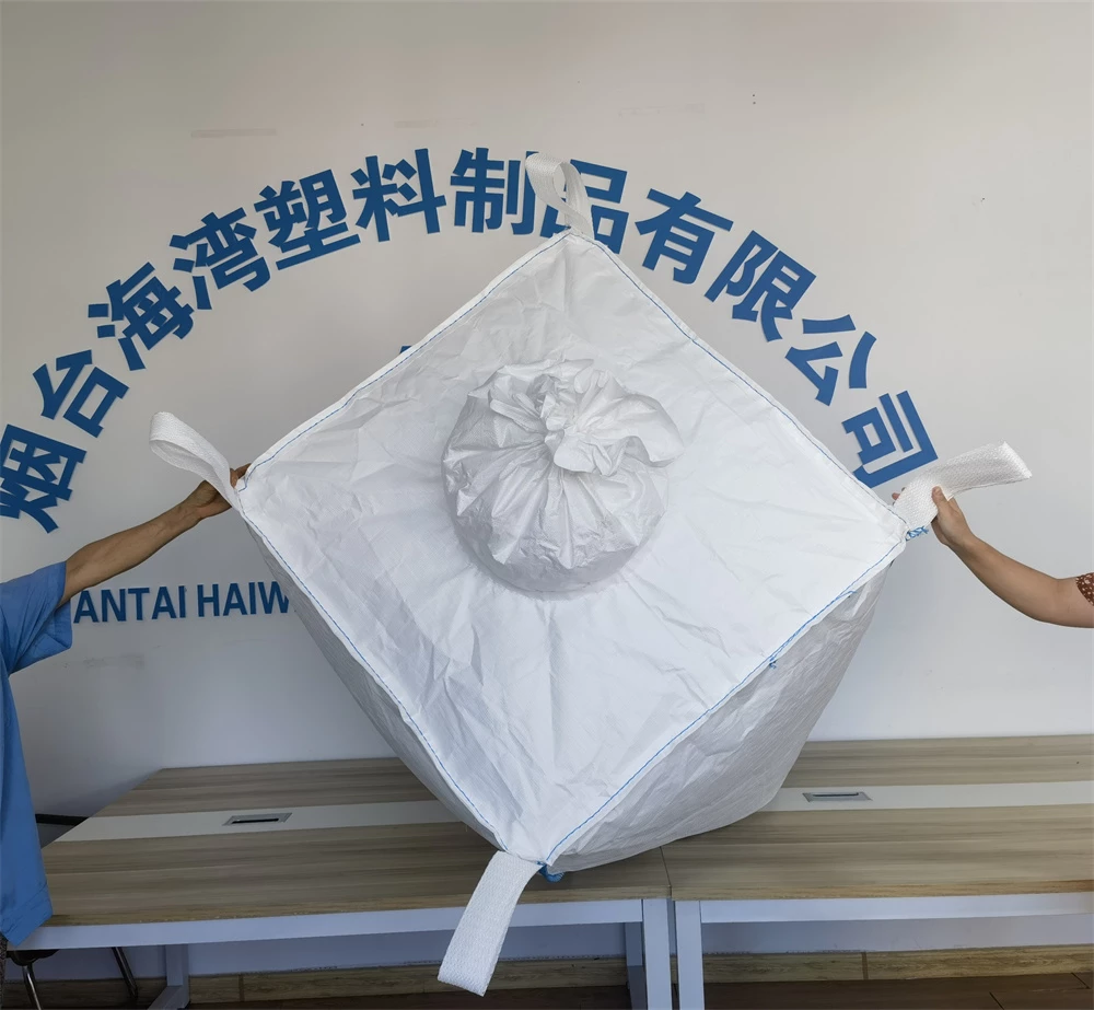 Flat-Bottom Fly Ash Bulk Bag with Top Fill Spout — detail view 4