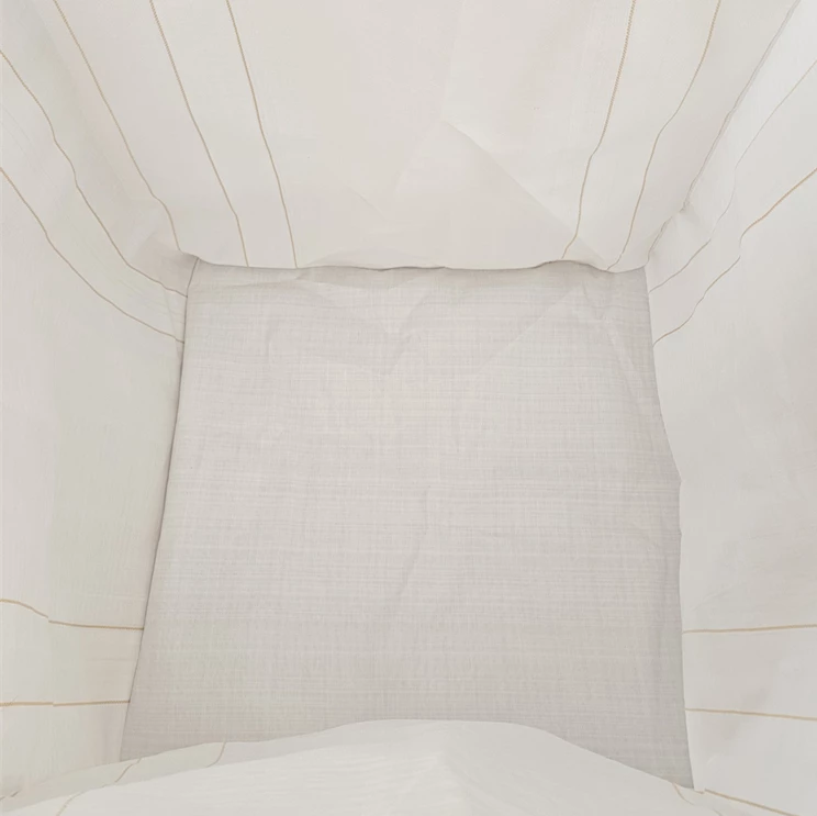 Uncoated Open-Top Sand Container Bag with Cross-Corner Loops — detail view 3