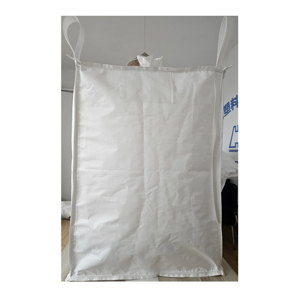 Coated U-Panel Bulk Bag 90 x 90 x 130 in White PP — detail view 1