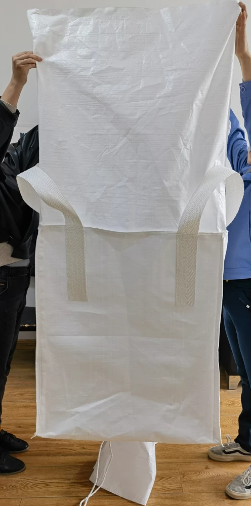 Uncoated Tubular Container Bag 70 x 70 x 80 with Skirt — detail view 4