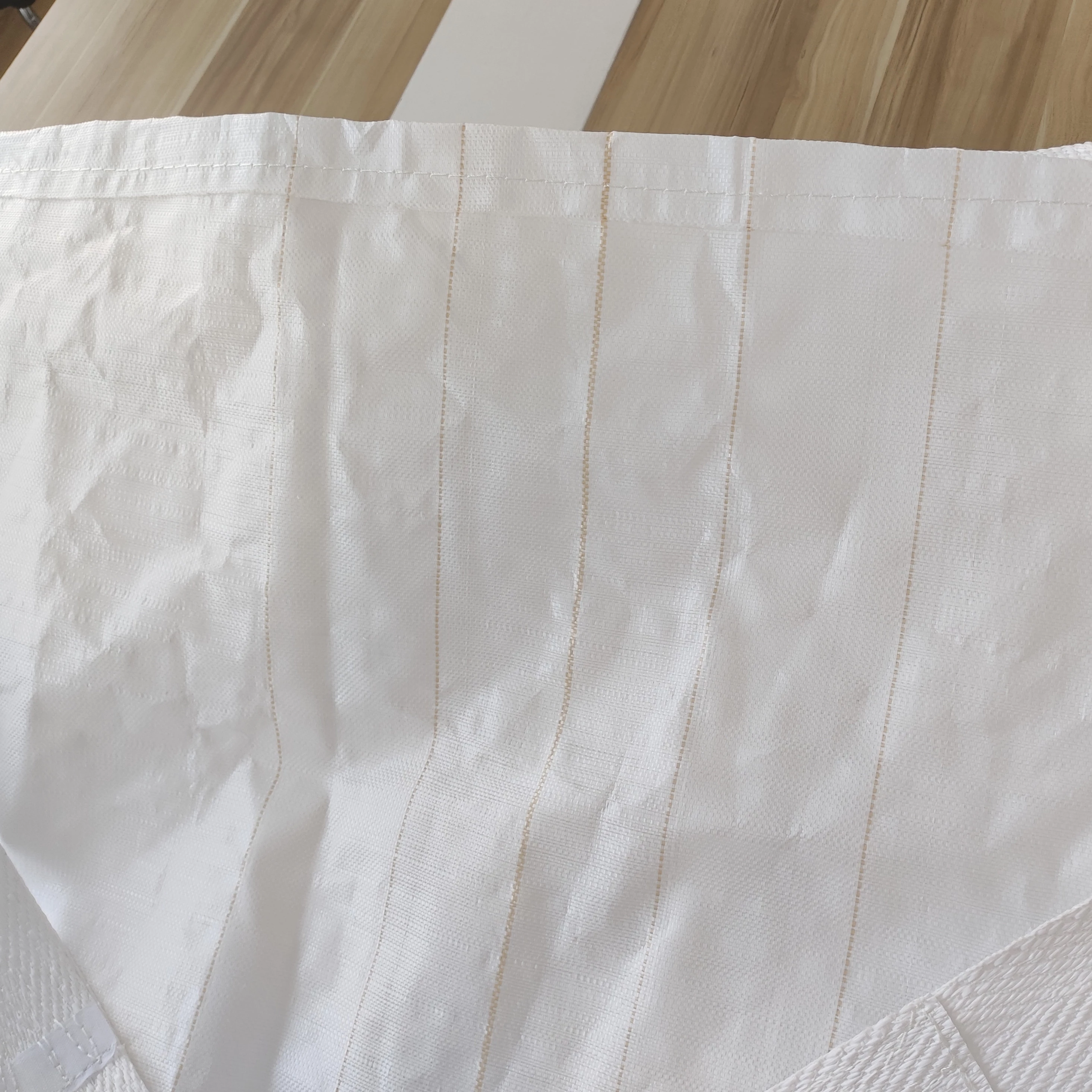 Open-Top White Paper Roll Bulk Bag with Custom Logo Printing — detail view 6
