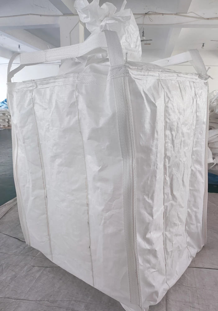 White Polypropylene Baffle Container Bag for Flour Packing — detail view 3