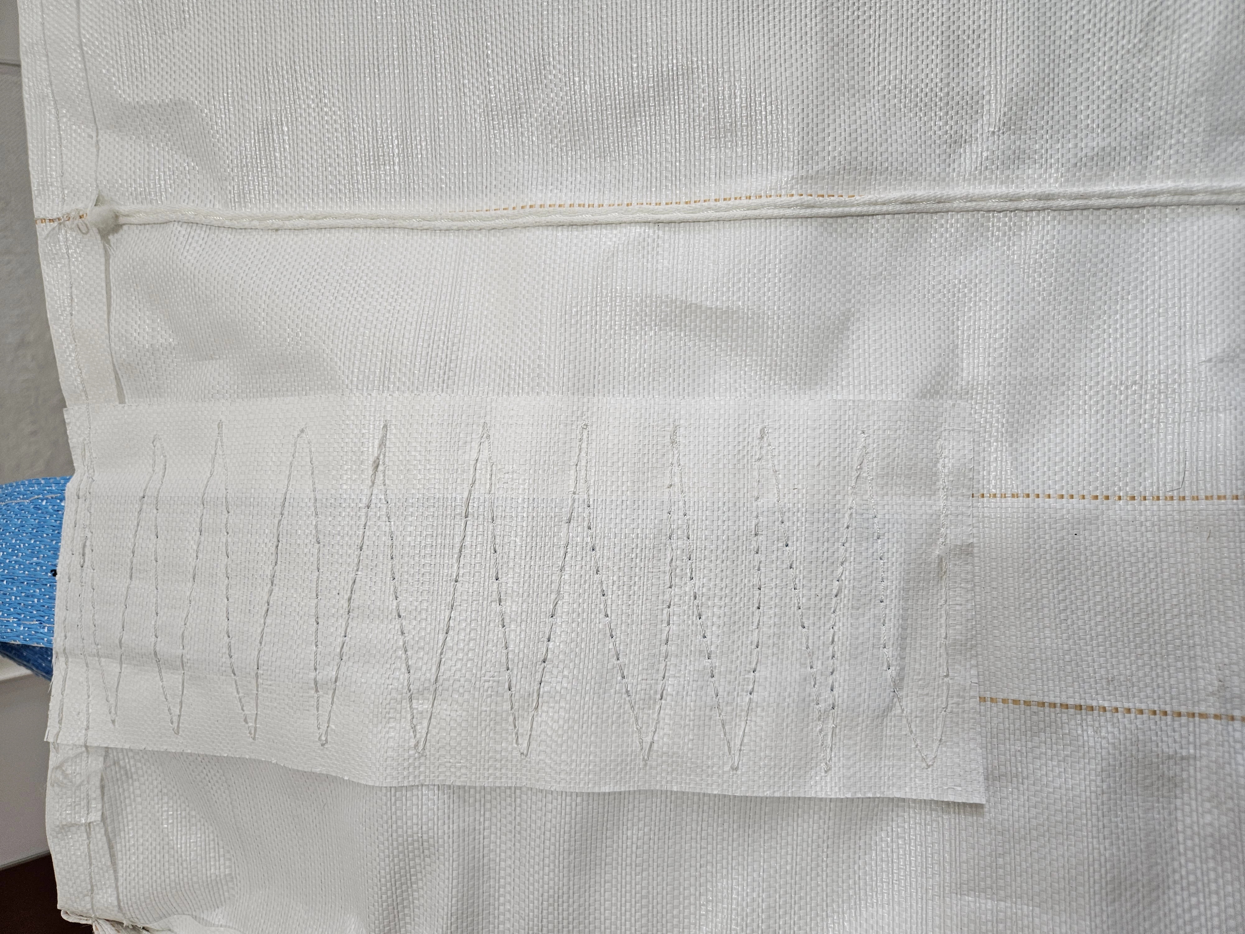 Custom Size Baffle FIBC with Side-Seam Loops — detail view 3