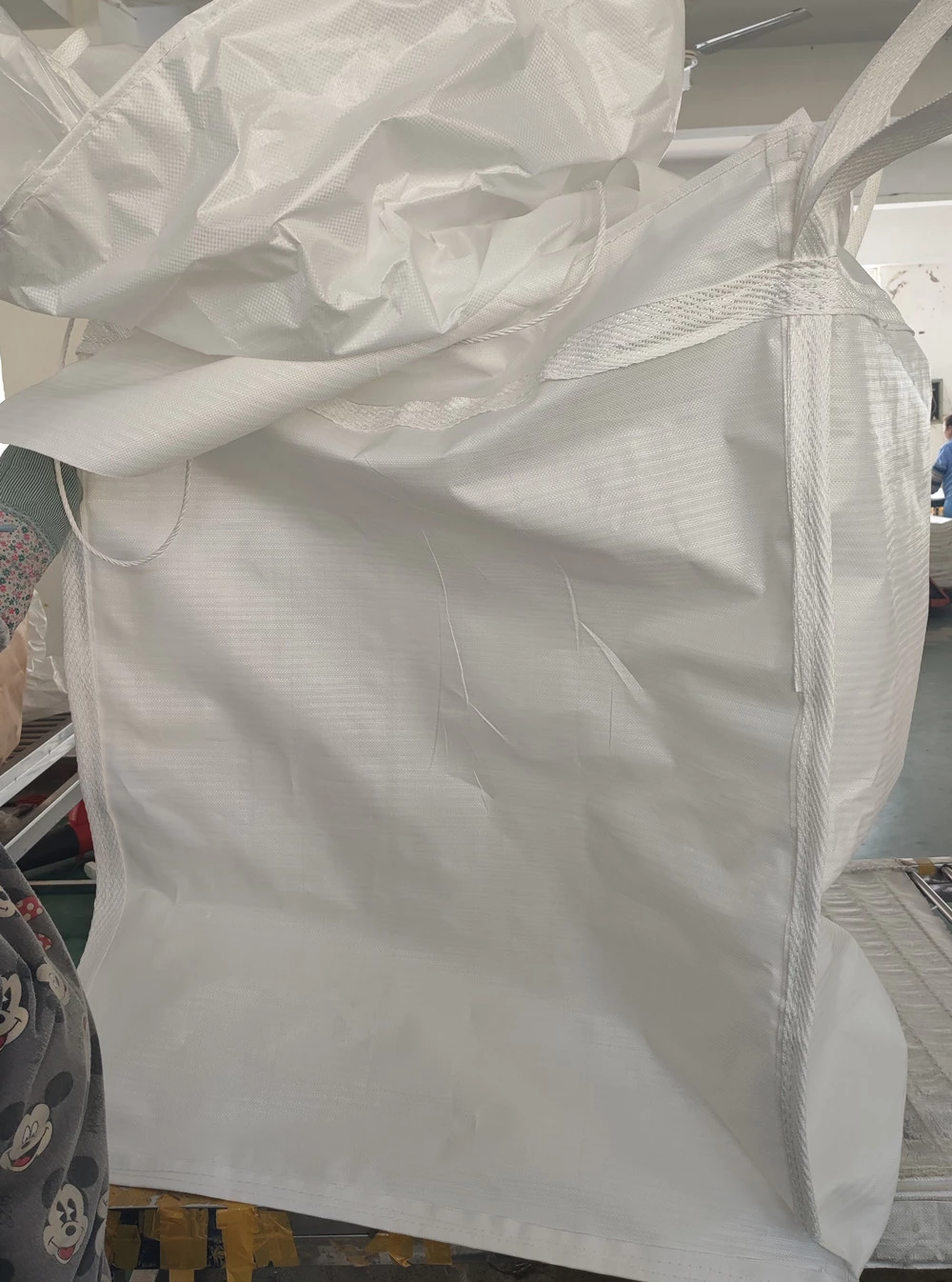 PE-Lined White Powder Packing FIBC with Uncoated Polypropylene Exterior — detail view 3