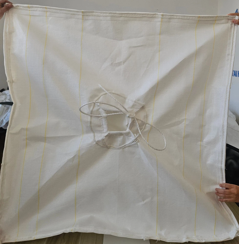 100x100x100 Mehl-Baffle-Bag mit kundenspezifischem Logodruck — detail view 6