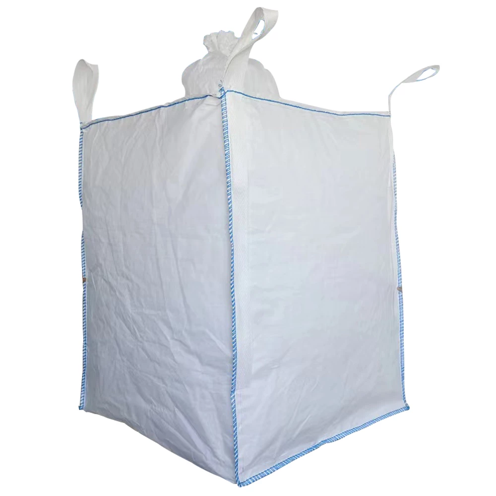 Flat-Bottom Fly Ash Bulk Bag with Top Fill Spout — detail view 1