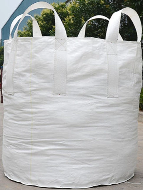 Uncoated Tubular Bag with Safety Stitching and Open Top — detail view 2