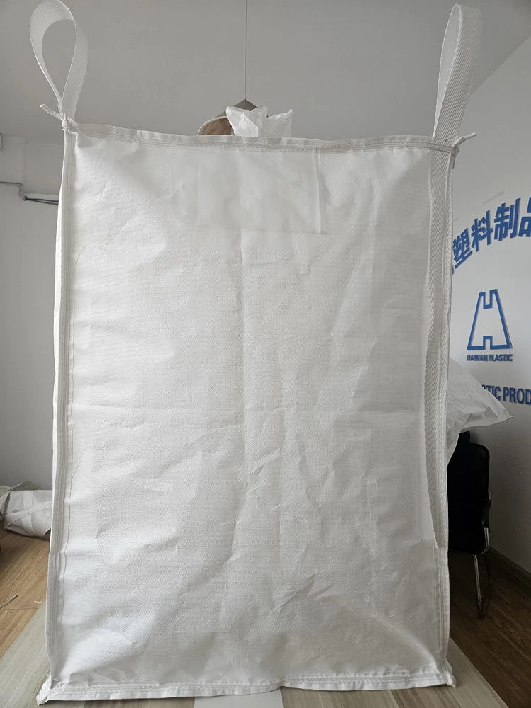 Coated U-Panel Bulk Bag 90 x 90 x 130 in White PP — detail view 2