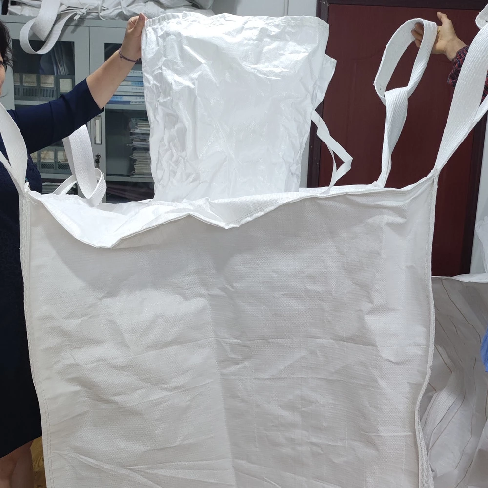 White U-Panel Jumbo FIBC 93 x 93 x 120 for Industrial Packing — detail view 2