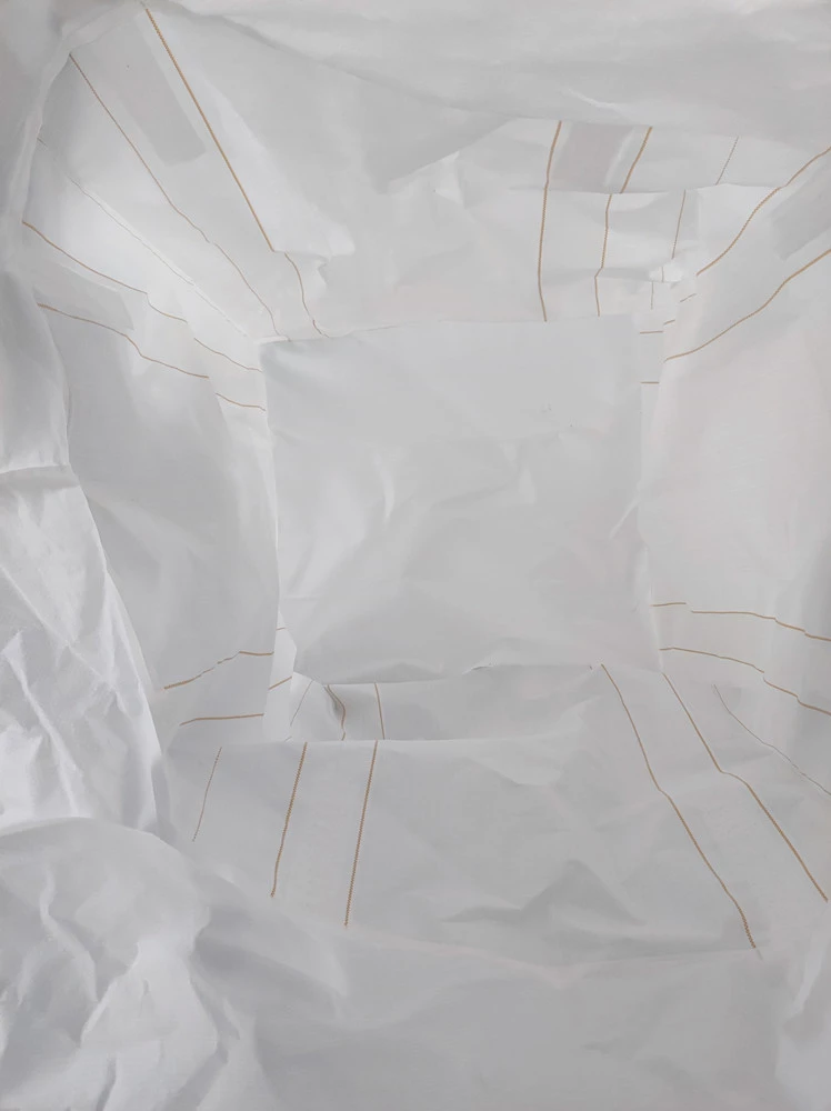 Coated White PP Skirt-Top Bag 90 x 90 x 110 — detail view 5