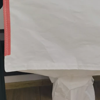 White PE-Lined U-Panel Bag 93.5 x 93.5 x 130 — detail view 6