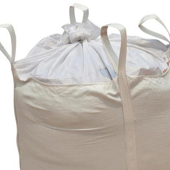 Skirt-Top U-Panel Cement Packing Bag with Flat Bottom — detail view 2