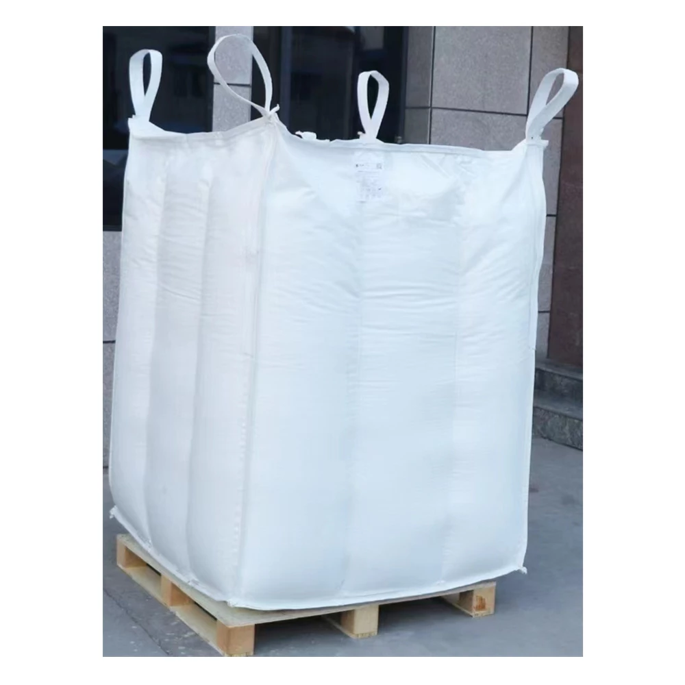 Uncoated U-Panel Baffle FIBC with Side-Seam Loops — detail view 1
