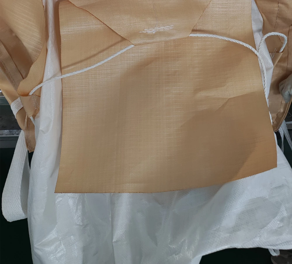 Coated Beige U-Panel Bag for Chemical Powder — detail view 5