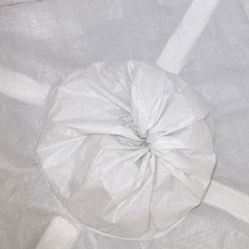 Skirt-Top U-Panel FIBC for Chemical Packing with Discharge Spout — detail view 3