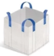 90x90x127 Open-Top Tubular Sand Container with Flat Base — detail view 2
