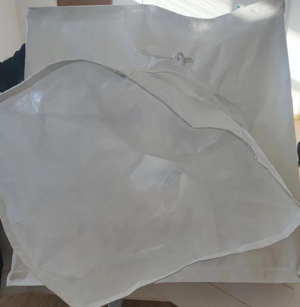 FIBC أبيض بلوحات U 80 x 80 x 90 بغطاء تنورة — detail view 5