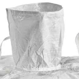 Tubular Chemical Packing Bag 85 x 85 x 110 with Spouts — detail view 2