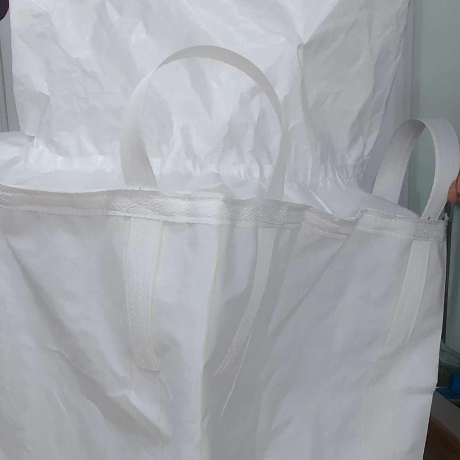 93x93x120 Virgin-PP Industrial Bag with Two Spouts — detail view 4