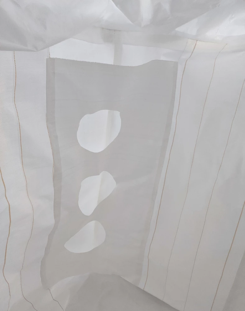 كيس حاوية أبيض بحواجز 100 x 100 x 110 بتنورة — detail view 4