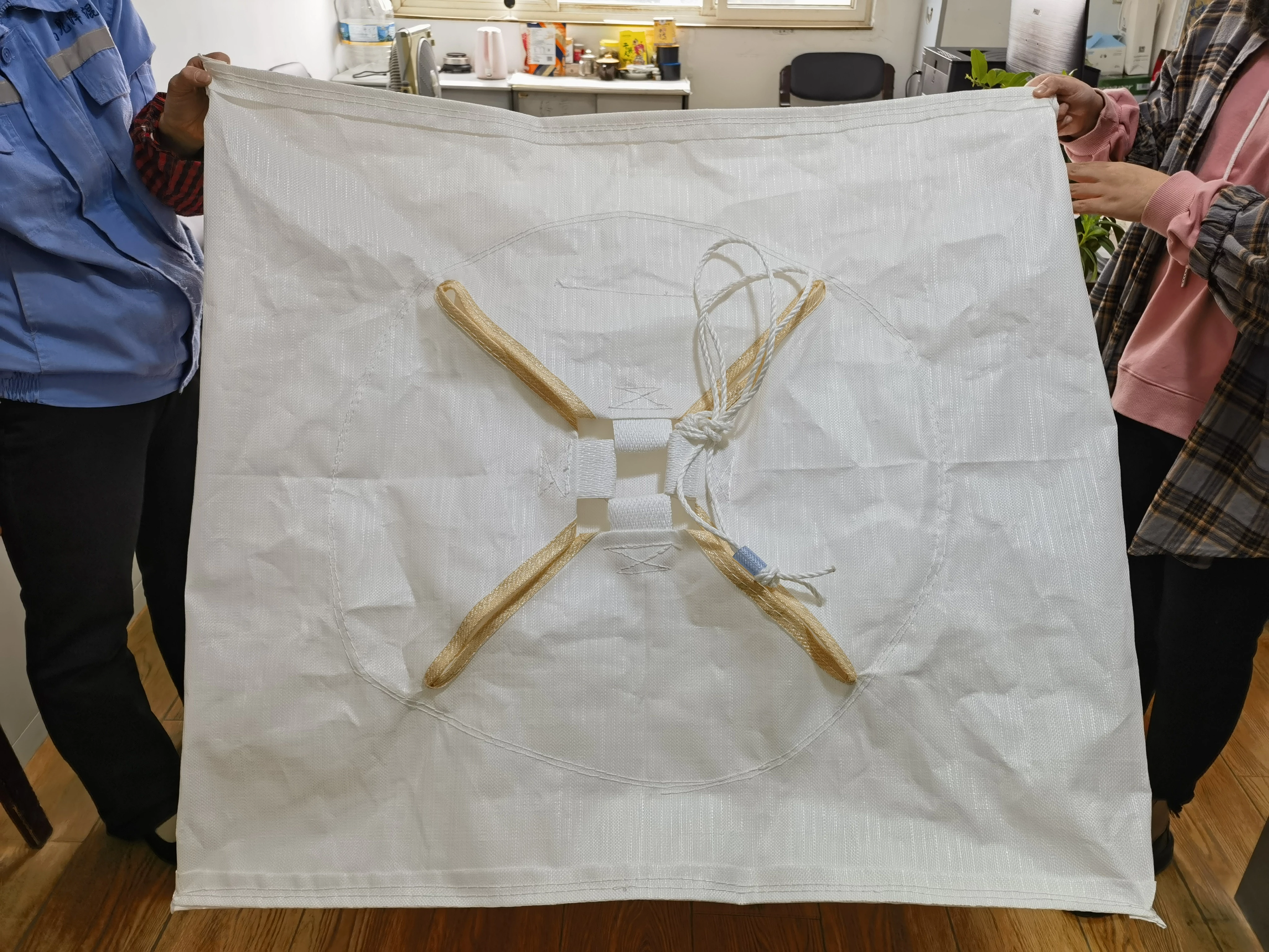 Uncoated U-Panel Flour Bag 90 x 100 x 120 — detail view 6