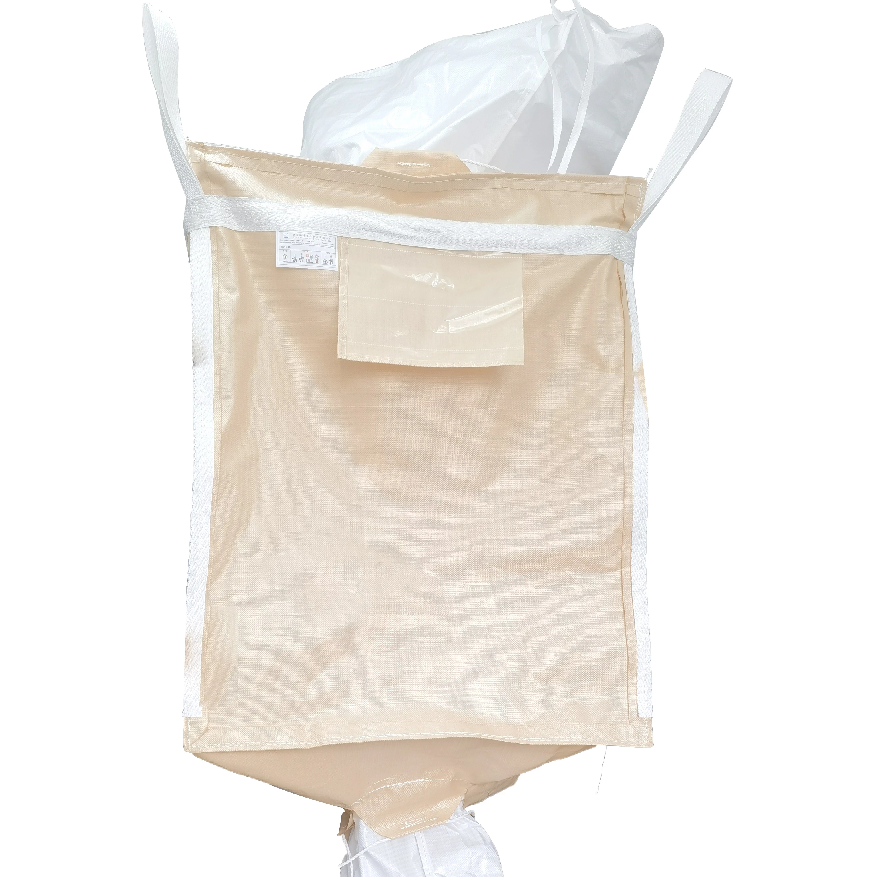Chemical Powder U-Panel Bulk Bag with PE Liner — detail view 1