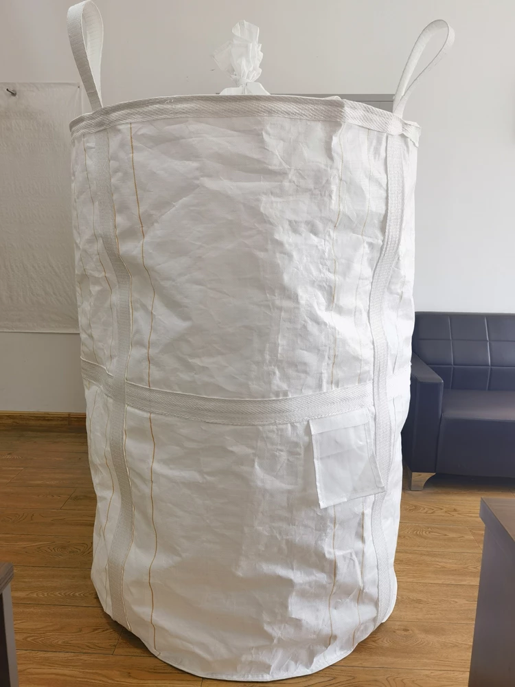 Kunststoffausgekleideter Schlauch-Zementsack 120 x 140 mit flachem Boden — detail view 3