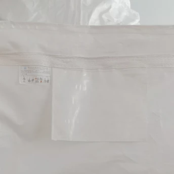 White PE-Lined U-Panel Bag 93.5 x 93.5 x 130 — detail view 4