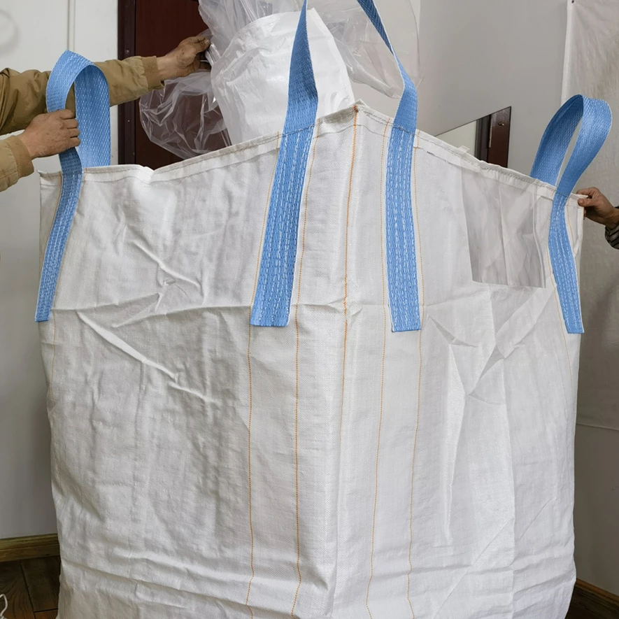 Flat-Bottom Tubular Bag for Cement and Mineral Powder — detail view 1