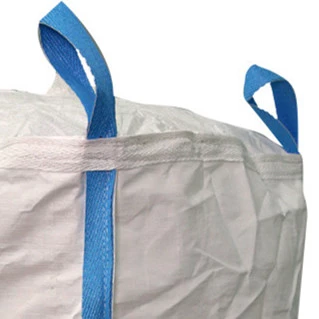 Tubular Cement FIBC with Side-Seam Loops and Dual Spouts — detail view 5