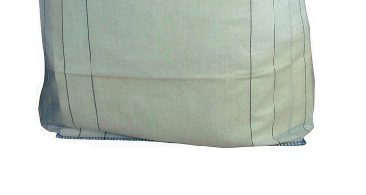 Blue-Loop White Tubular Sand Bag with Fully Open Top — detail view 6
