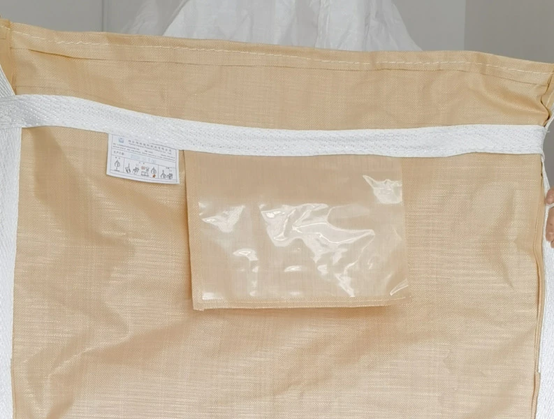 Jumbo bag in PP beige non rivestito 93 x 93 x 120 — detail view 2