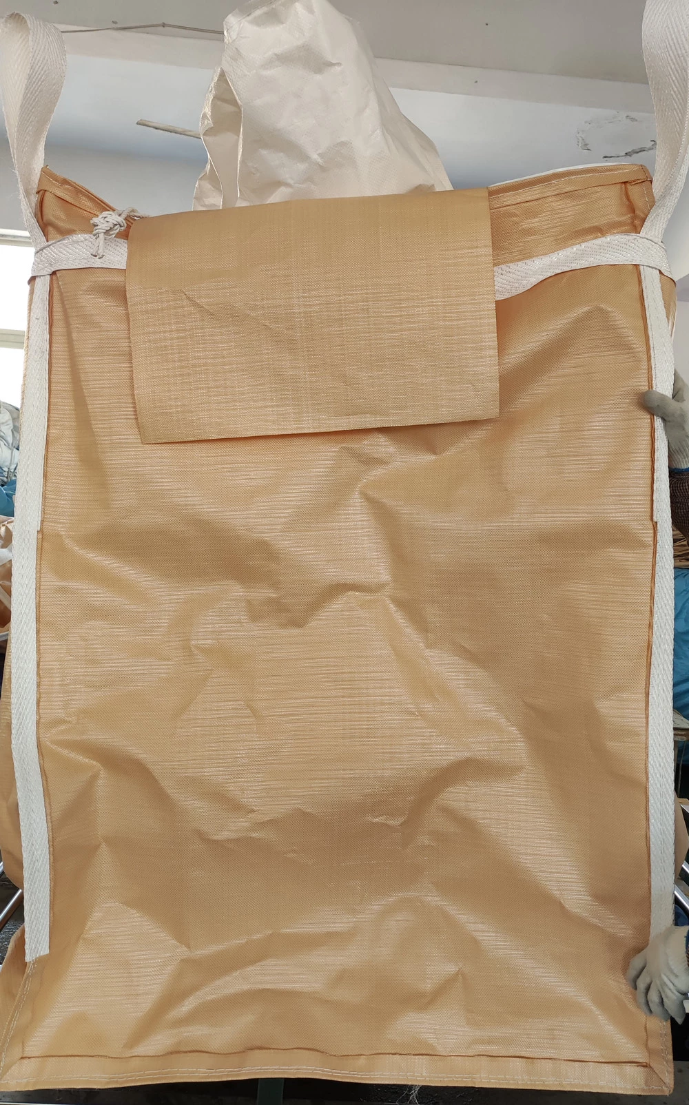 Coated Beige U-Panel Bag for Chemical Powder — detail view 3