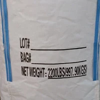 White U-Panel Jumbo Bag with Siftproof Designation and Dual Spouts — detail view 6